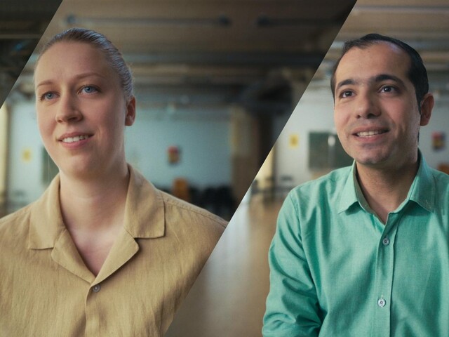 Drei Frauen und ein Mann sind im Porträt zu sehen