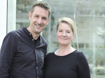 Foto von den Referent*innen Pia Krismer und Radoslaw Celewicz