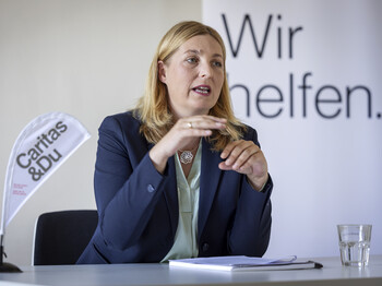 Caritas Präsidentin Nora Tödtling-Musenbichler
