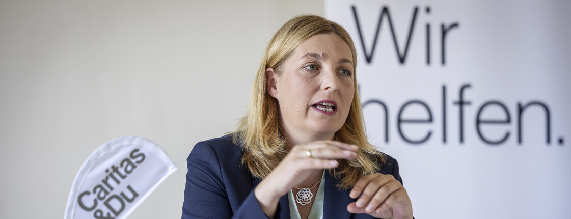 Caritas Präsidentin Nora Tödtling-Musenbichler