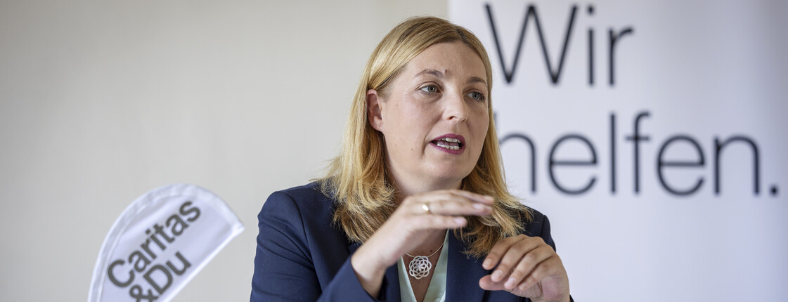 Caritas Präsidentin Nora Tödtling-Musenbichler