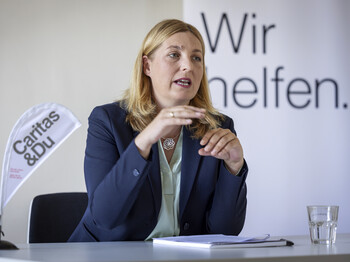 Caritas Präsidentin Nora Tödtling-Musenbichler