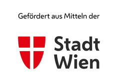Offizielles Logo der Stadt Wien - Magistratsabteilung 27 (Europäische Angelegenheiten)
  Logo der Stadt Wien mit Wappensymbol und Text „Gefördert aus Mitteln der Stadt Wien“