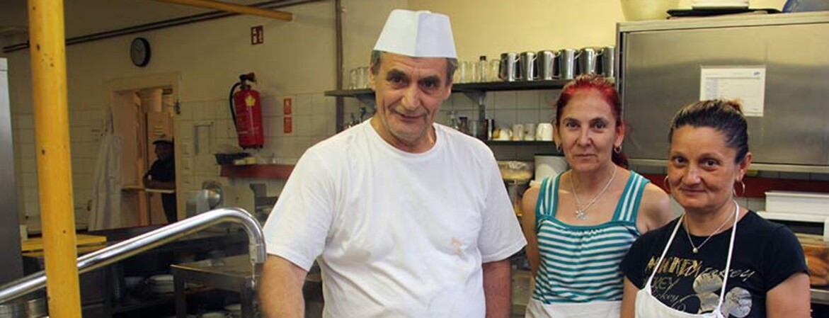 Kochen in der Zweiten Gruft