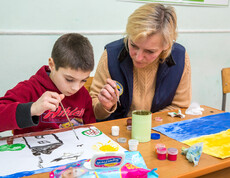 Safe Spaces für Kinder der Caritas Ukraine