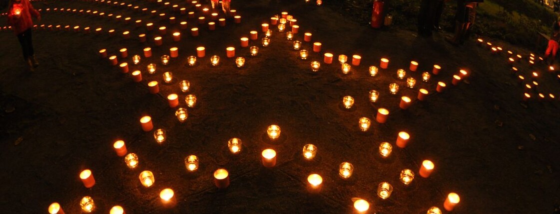 Lichtermeer bei 1 Million Sterne