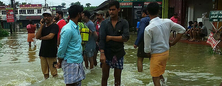 Hochwasser-Opfer in Indien