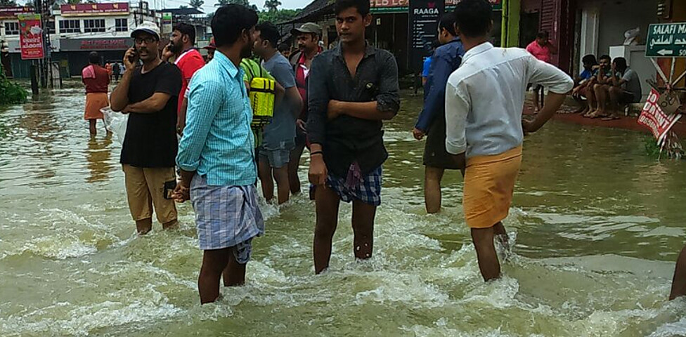 Hochwasser-Opfer in Indien