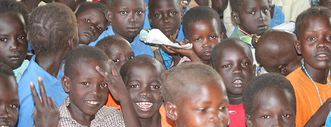 Kinder im Südsudan