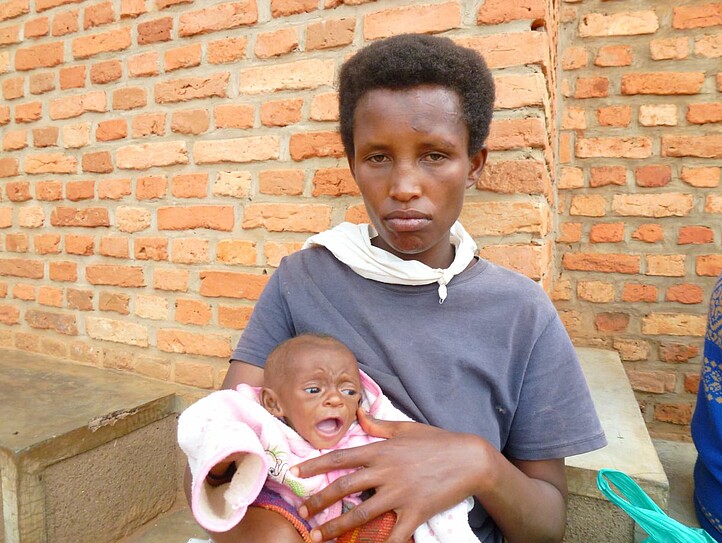Mutter in Burundi