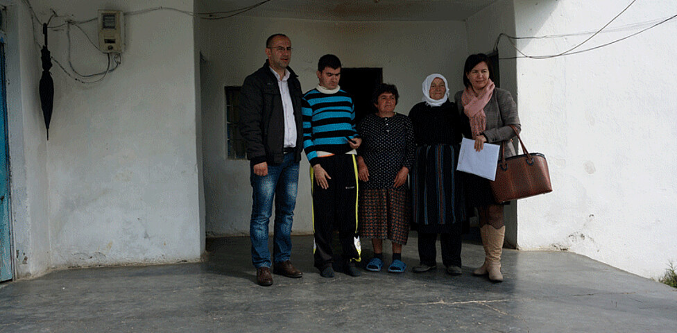 Unterstützung für Menschen mit Behinderungen in Albanien
